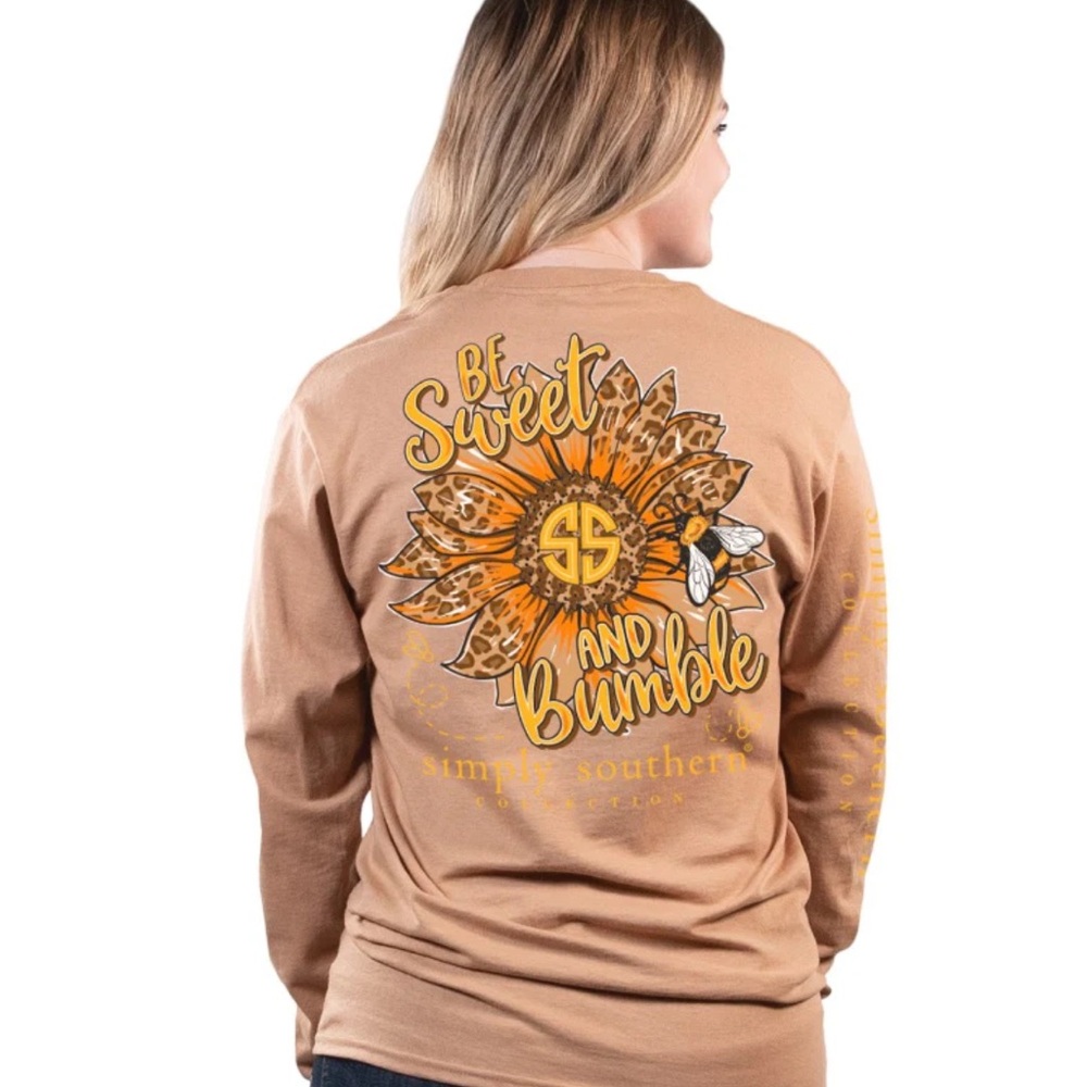 Simply Southern Sunflower & Bee Humble Tee